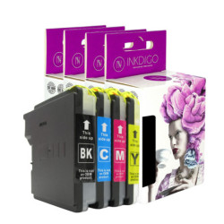 Tusz INKDIGO do BROTHER LC 985 Multibox - 1