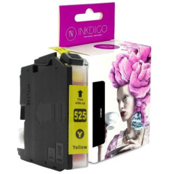 Tusz INKDIGO do BROTHER LC525 XL Yellow - 1