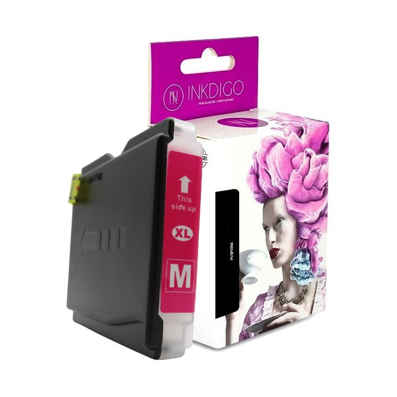 Tusz INKDIGO do BROTHER LC970/1000 Magenta - 1