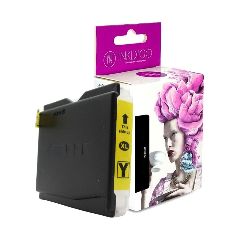 Tusz INKDIGO do BROTHER LC970/1000 Yellow - 1