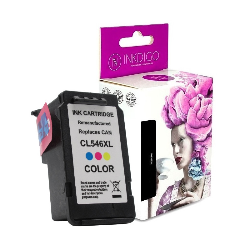 Tusz INKDIGO do CANON CL 546 XL Color - 1