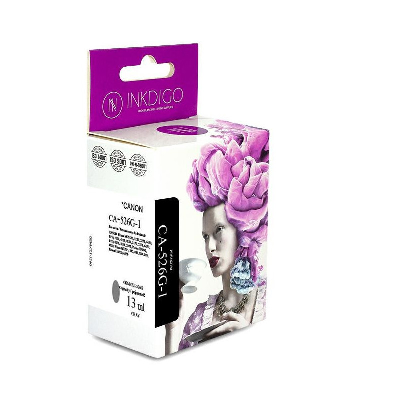 Tusz INKDIGO do CANON CLI 526 Gray - 1