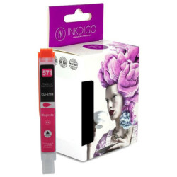 Tusz INKDIGO do CANON CLI 571 XL Magenta - 1