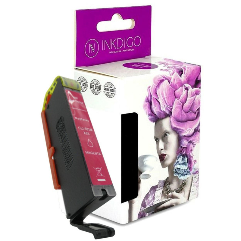 Tusz INKDIGO do CANON CLI 581 XL Magenta - 1