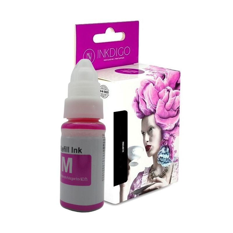 Tusz INKDIGO do CANON GI 490 Magenta - 1