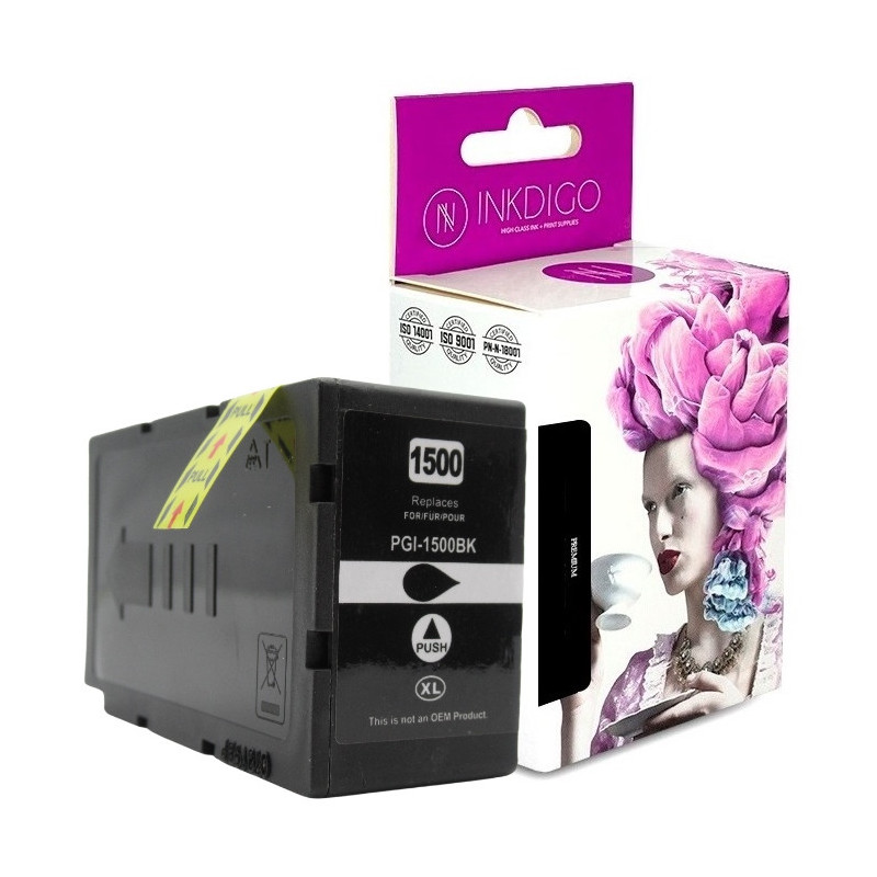Tusz INKDIGO do CANON PGI 1500 XL Black - 1