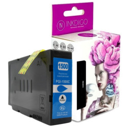 Tusz INKDIGO do CANON PGI 1500 XL Cyan - 1