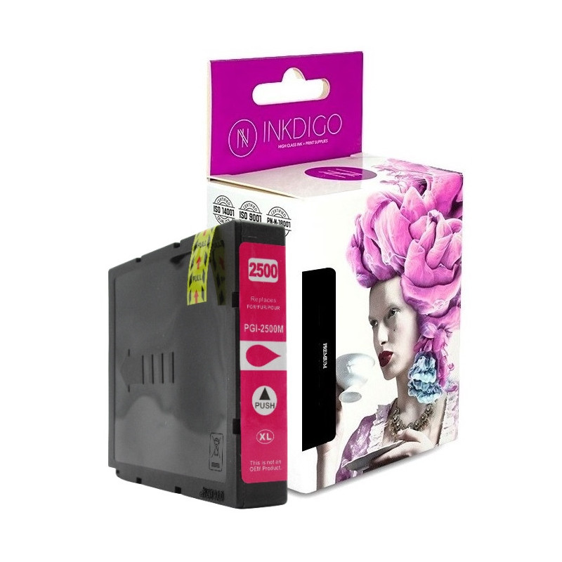 Tusz INKDIGO do CANON PGI 2500 XL Magenta - 1