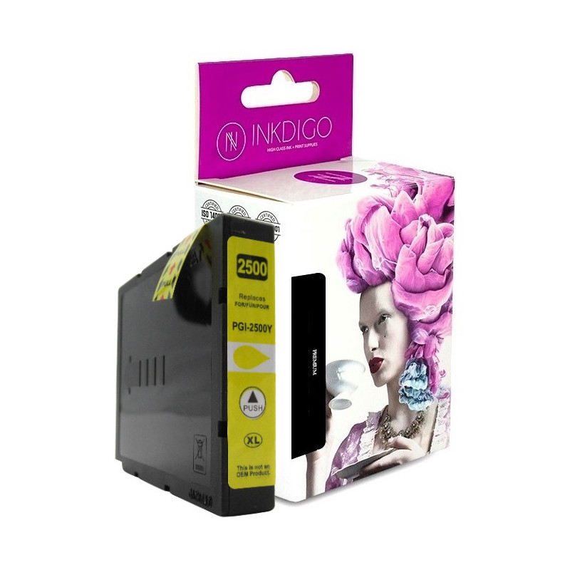 Tusz INKDIGO do CANON PGI 2500 XL Yellow - 1