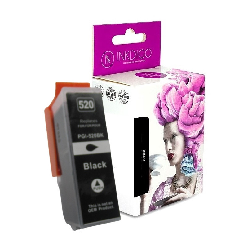 Tusz INKDIGO do CANON PGI 520 Black - 1