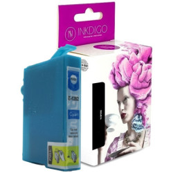 Tusz INKDIGO do EPSON T1282 Cyan - 1