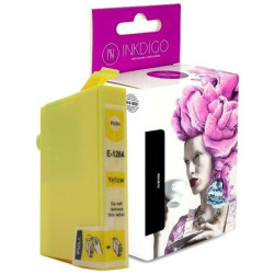 Tusz INKDIGO do EPSON T1284 Yellow - 1