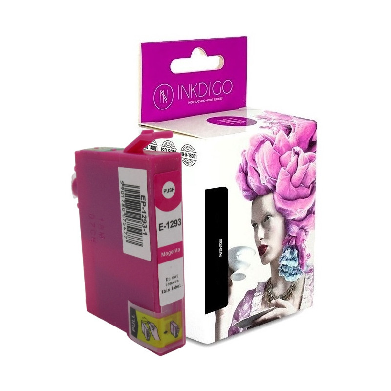 Tusz INKDIGO do EPSON T1293 Magenta - 1