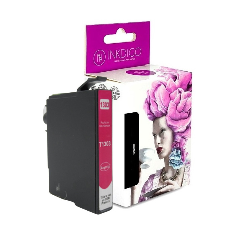 Tusz INKDIGO do EPSON T1303 Magenta - 1