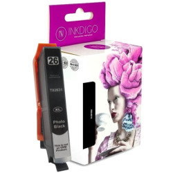 Tusz INKDIGO do EPSON T2631/26 Photo BK - 1