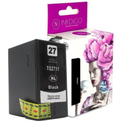 Tusz INKDIGO do EPSON T2711 Black - 1
