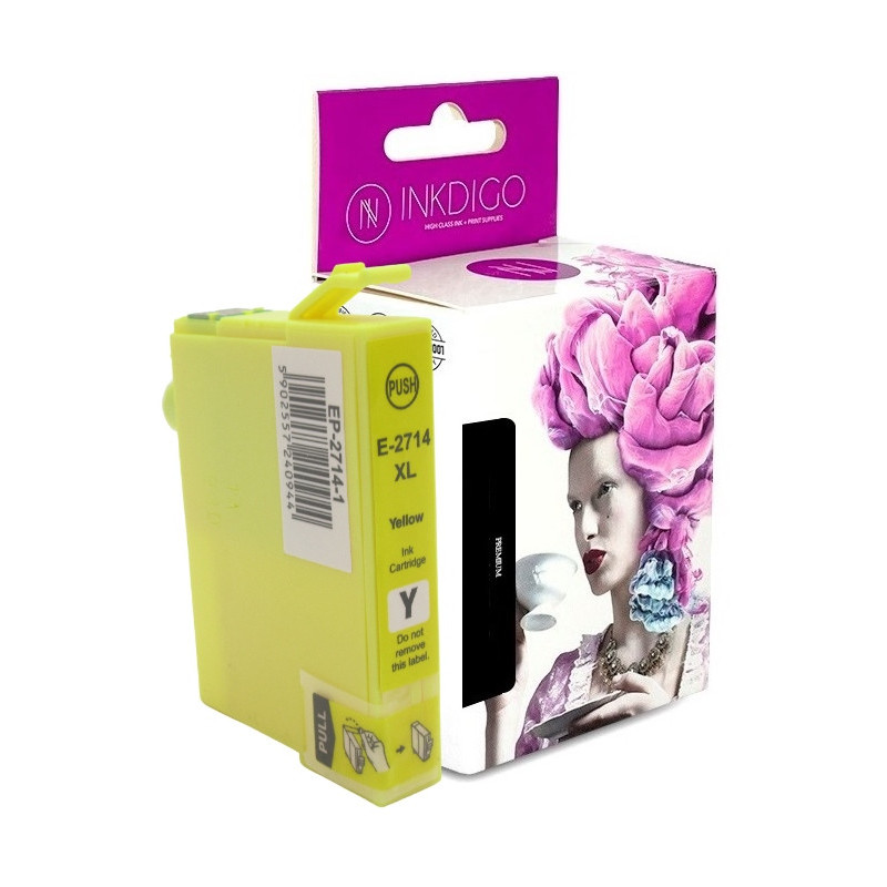 Tusz INKDIGO do EPSON T2714 Yellow - 1