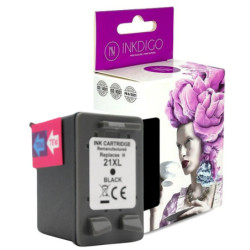 Tusz INKDIGO do HP 21 XL Black - 1