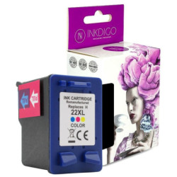 Tusz INKDIGO do HP 22 XL Color - 1