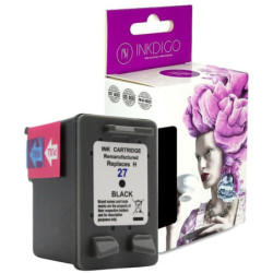 Tusz INKDIGO do HP 27 Black - 1