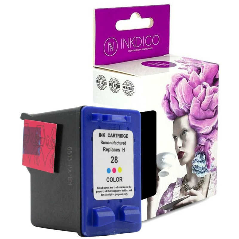 Tusz INKDIGO do HP 28 Color - 1