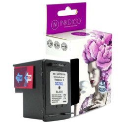 Tusz INKDIGO do HP 302 XL Black - 1