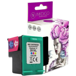 Tusz INKDIGO do HP 351 XL Color - 1