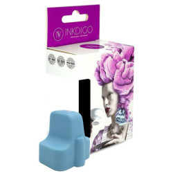 Tusz INKDIGO do HP 363 Light Cyan - 1