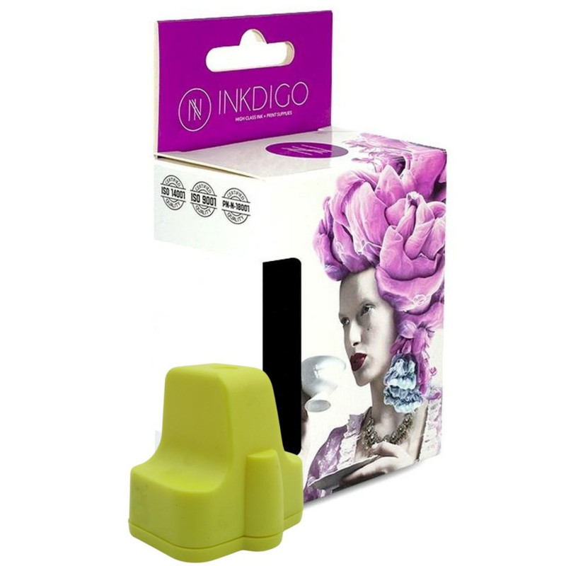 Tusz INKDIGO do HP 363 Yellow - 1