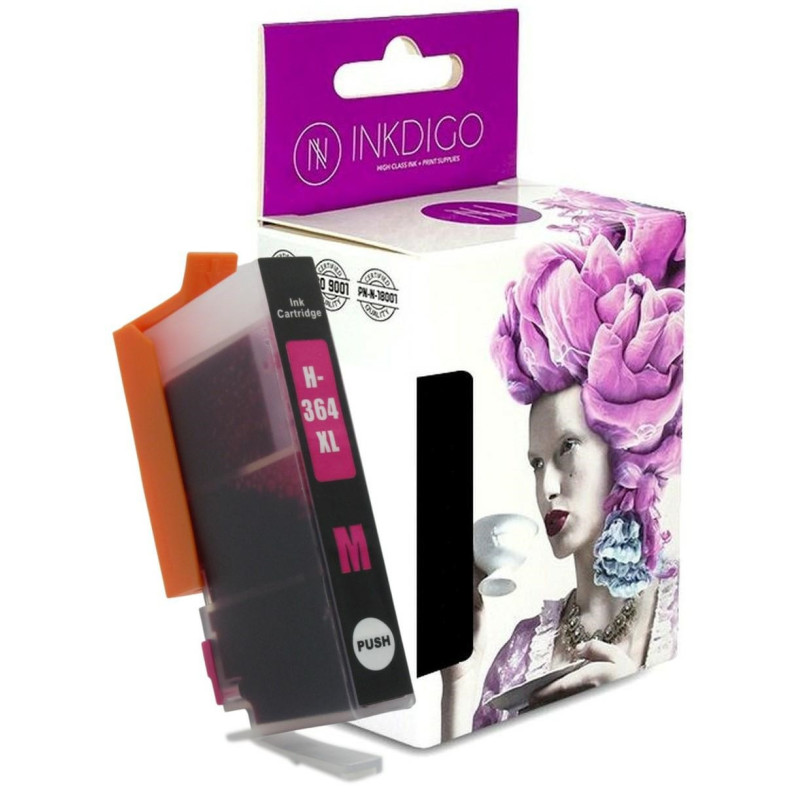 Tusz INKDIGO do HP 364 XL Magenta - 1