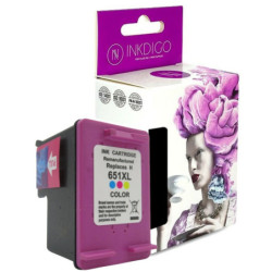 Tusz INKDIGO do HP 651 XL Color S - 1
