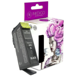Tusz INKDIGO do HP 655 XL Black - 1
