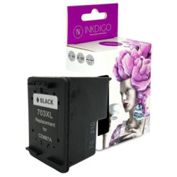 Tusz INKDIGO do HP 703 XL Black - 1