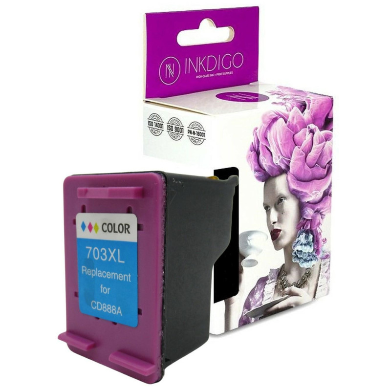 Tusz INKDIGO do HP 703 XL Color - 1
