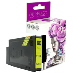 Tusz INKDIGO do HP 711 XL Yellow P - 1