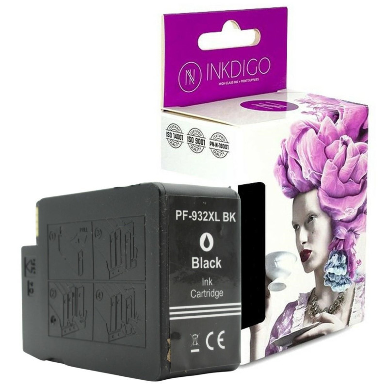 Tusz INKDIGO do HP 932 XL Black - 1