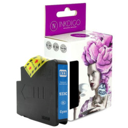 Tusz INKDIGO do HP 933 XL Cyan - 1