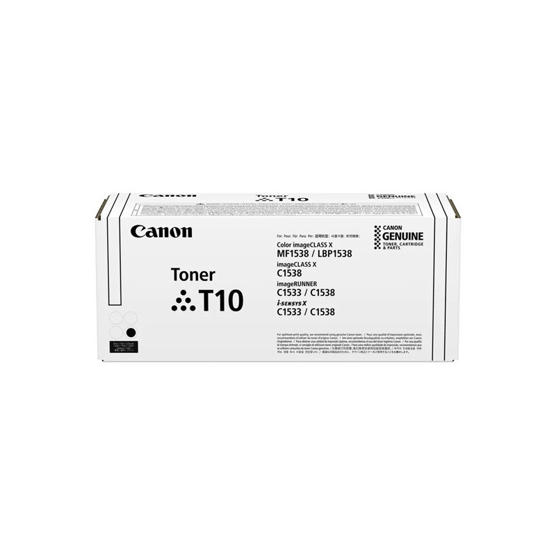 Canon oryginalny toner T10, black, 13000s, 4566C001, high capacity, Canon iR-C1533iF, C1538iF, O