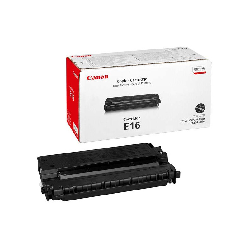 Canon oryginalny toner 1492A003, black, 2000s, E16, Canon FC 120,200,204,224,280,336,PC 860,880,890, O