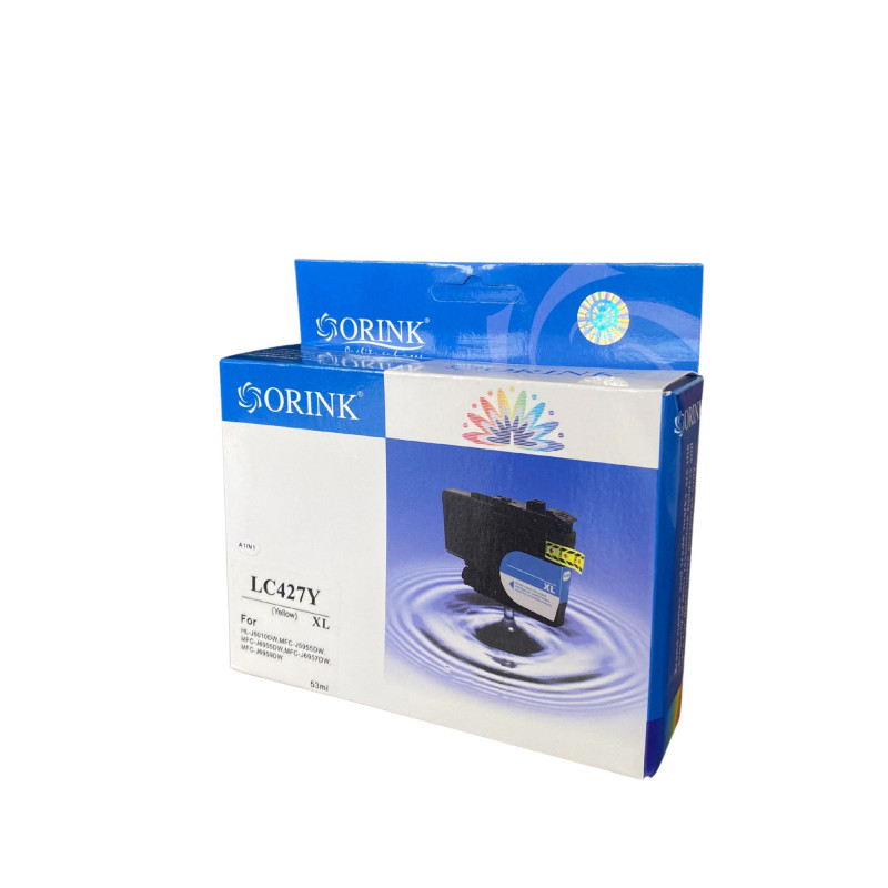 ORINK Tusz LC426XL Y do drukarek HL-J6010DW / MFC-J5955DW / MCF-J6955DW / MFC-J6957DW |Yellow| 51,5ml.