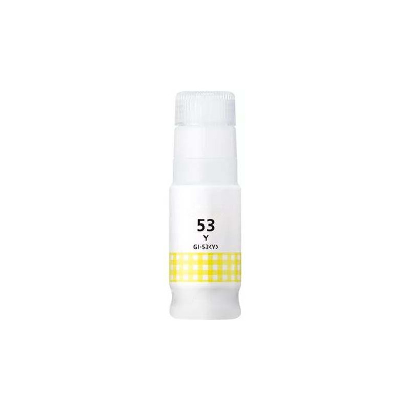 Canon oryginalny ink / tusz GI-53 Y, yellow, 3700s, 4690C001, Canon Pixma G550, G650