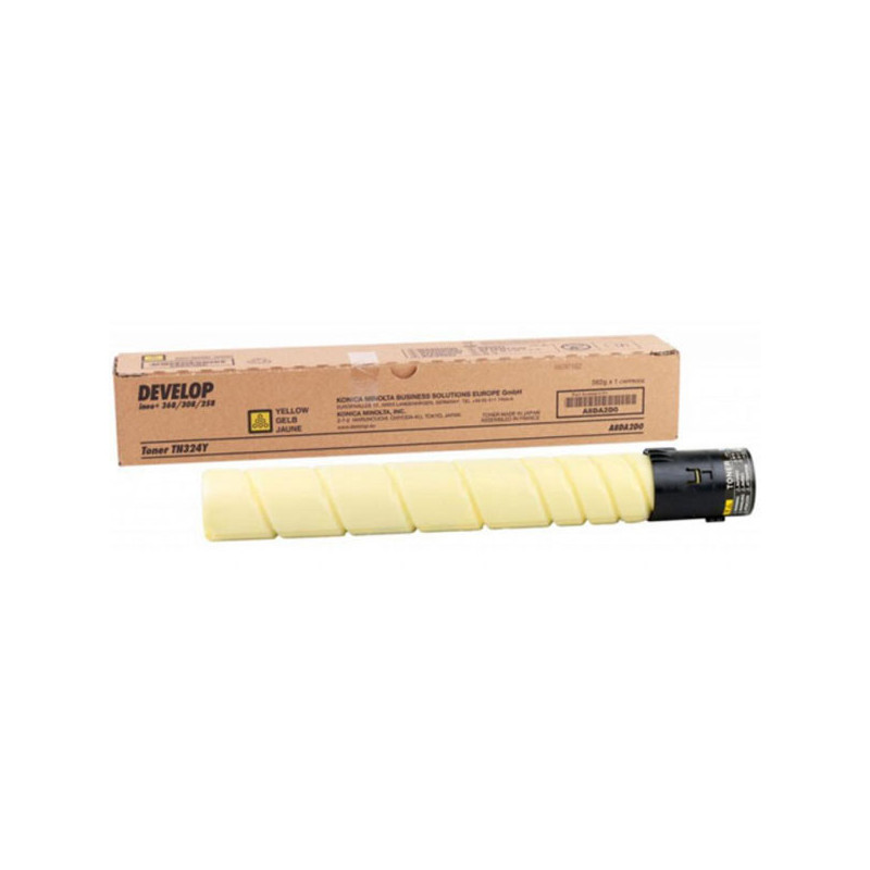 Develop oryginalny toner A8DA2DA, A8DA2D0, yellow, 26000s, TN-324Y, Develop Ineo +258, +308, +368, O
