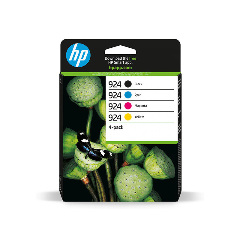 HP originální ink 6C3Z1NE, HP 924, CMYK, 500/3*400str., HP OfficeJet P, ro 8120e, 8130e