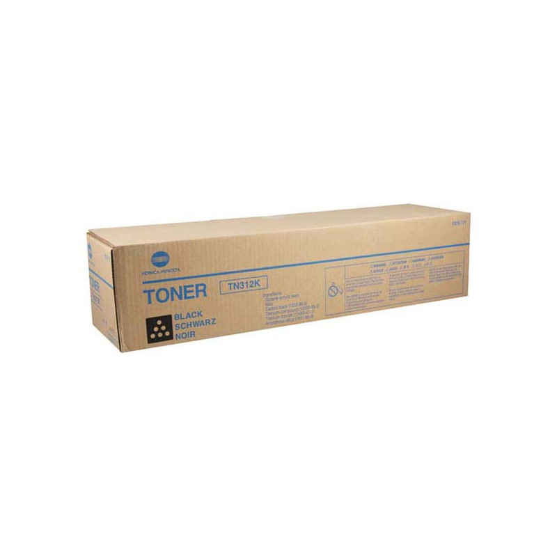 Konica Minolta oryginalny toner TN312K, 8938-705, black, 20000s, Konica Minolta Bizhub C300, C352, O
