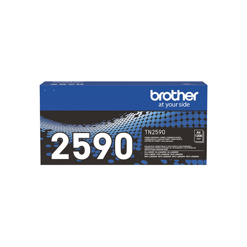 Brother oryginalny toner TN2590, black, 1200s, Brother HL-L2442DW, HL-L2460DN, O