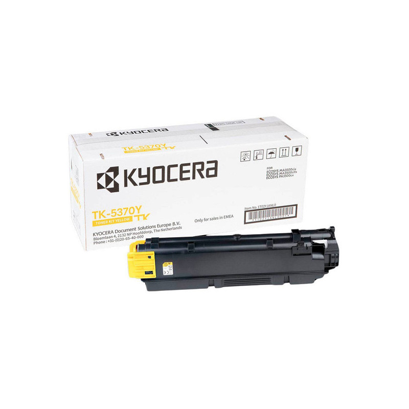 Kyocera oryginalny toner 1T02YJANL0, TK-5370Y, yellow, 5000s, Kyocera PA3500cx, MA3500cix/cifx, O