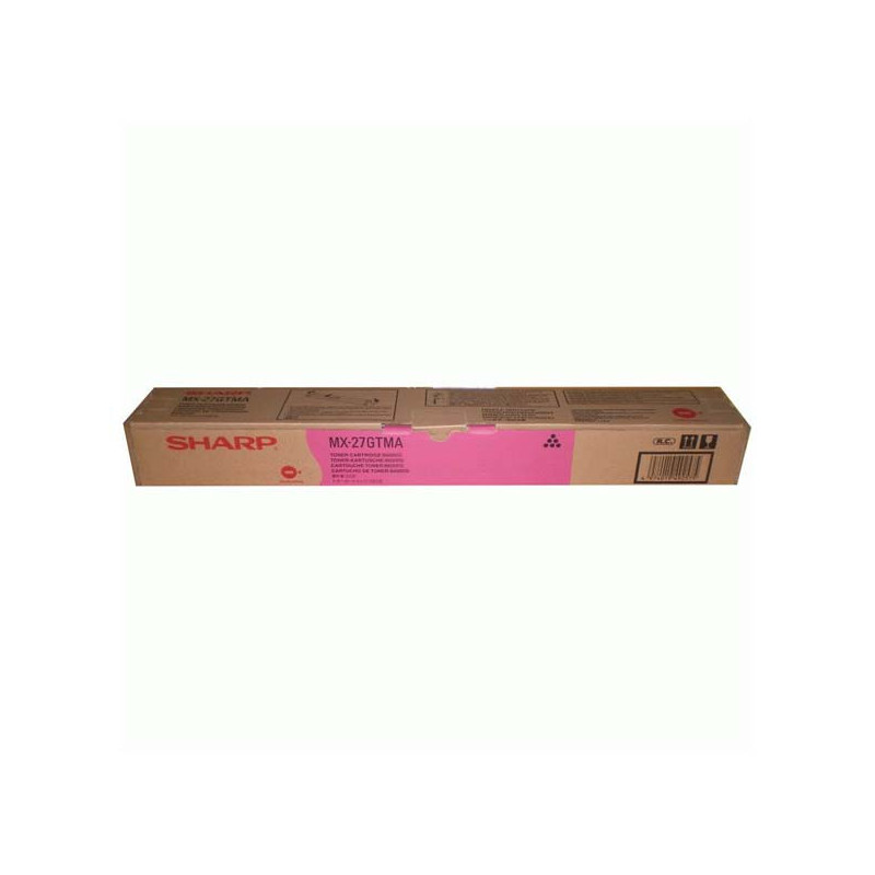 Sharp oryginalny toner MX-27GTMA, magenta, 15000s