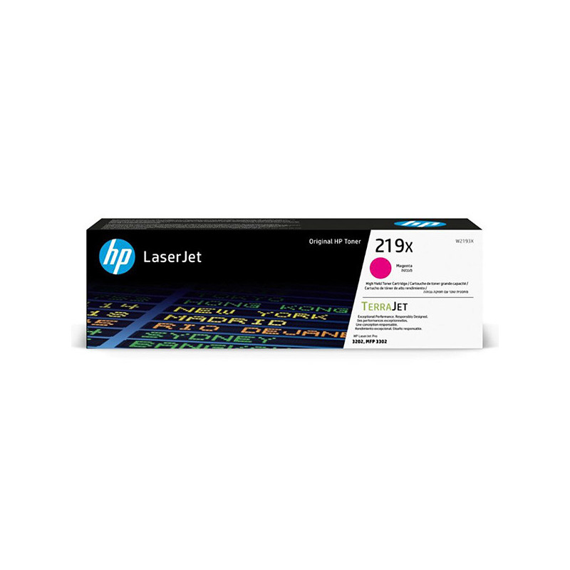 HP TerraJet oryginalny toner W2193X, HP 219X, magenta, 2500s, high capacity