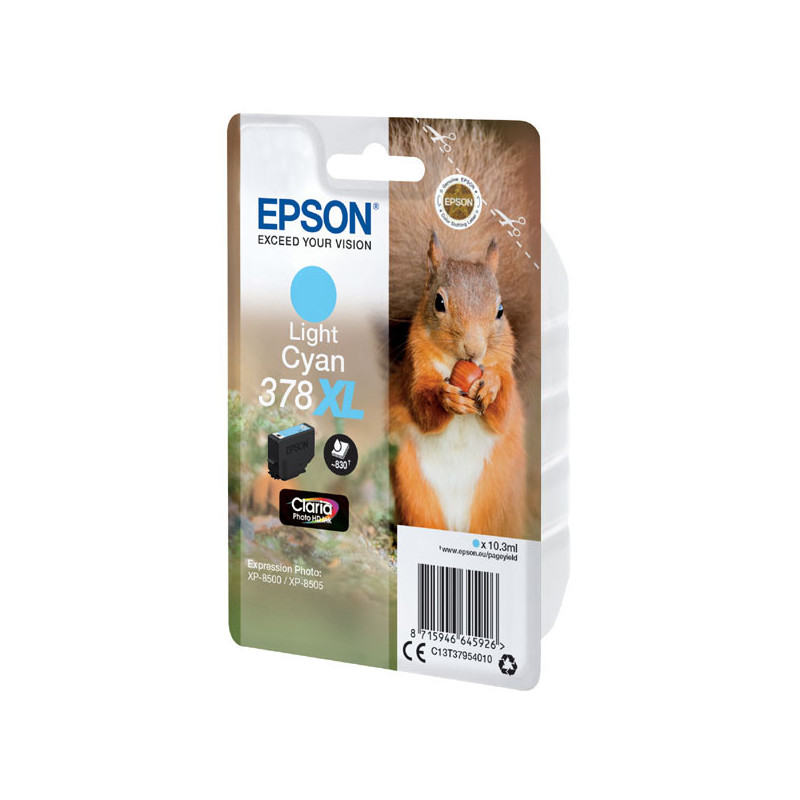 Epson oryginalny ink / tusz C13T37954010, light cyan, 10.3ml