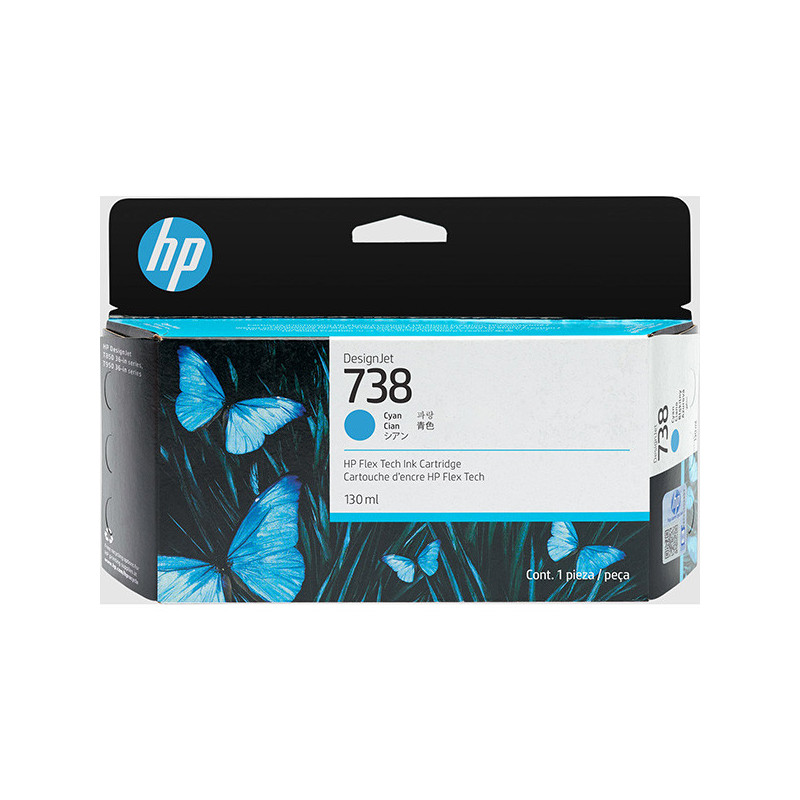 HP oryginalny ink / tusz 498N5A, cyan
